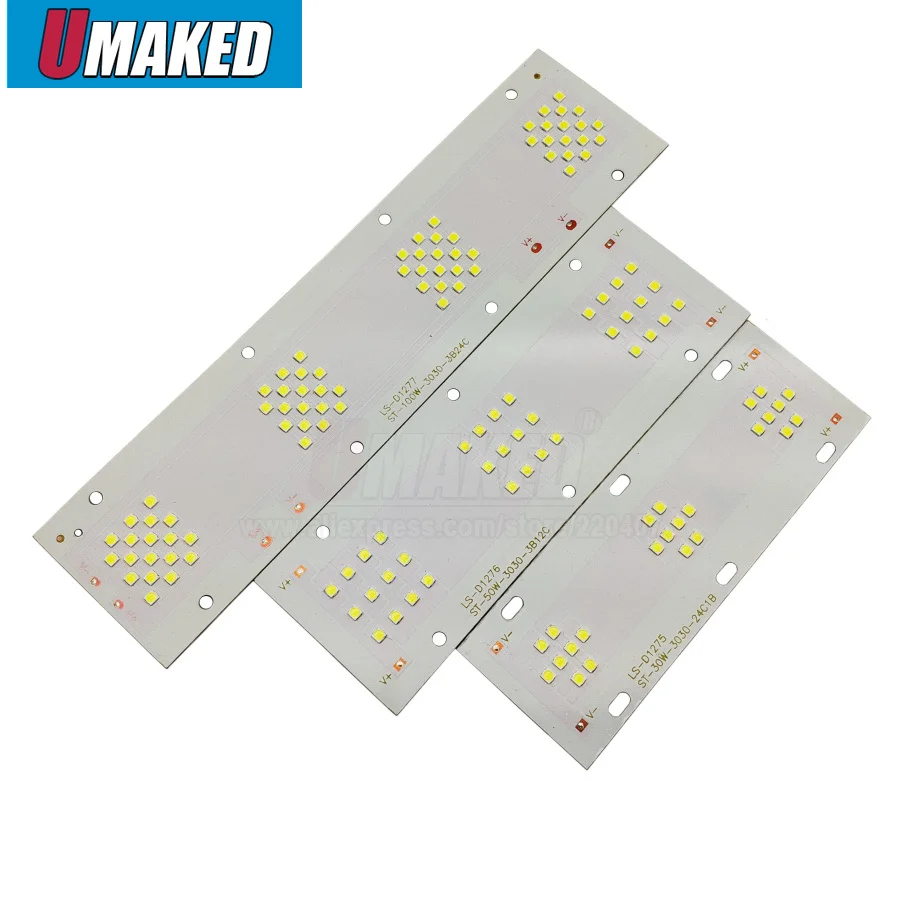 Светодиодный прожектор PCB 30 Вт 50 100 150 200 SMD3030 алюминиевый светодиодный | Лампы и