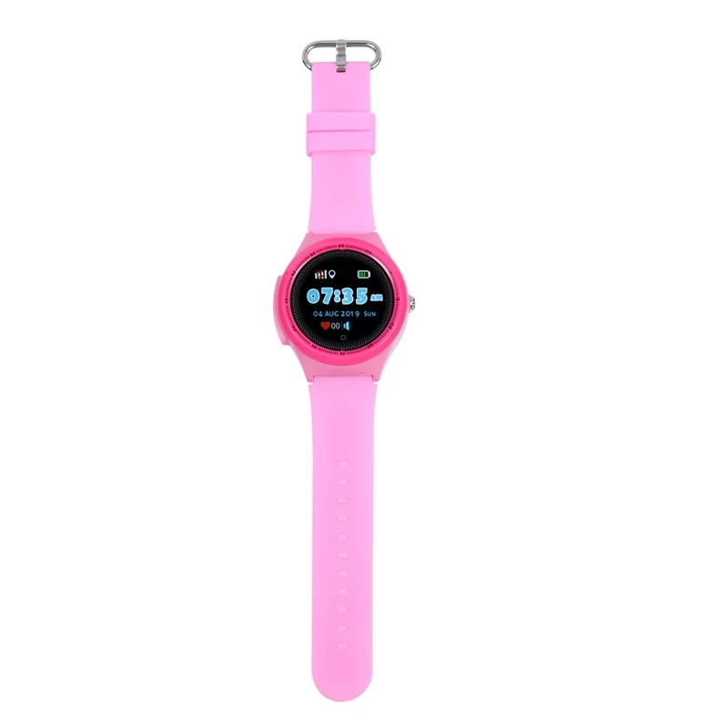 Redondo com Vibração Relógios à Prova Telefone-relógio de Localização Wonlex Smart-relógios Tracker Crianças d2 Água 2g Alarme Dispositivo Wearable Kt06 Gps - Image 5