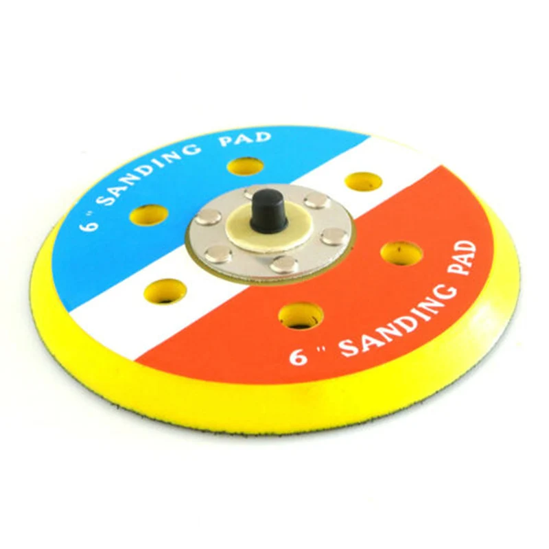 12000RPM 6 Inch Dual Action Random Orbital Sanding Pads For Air Polisher