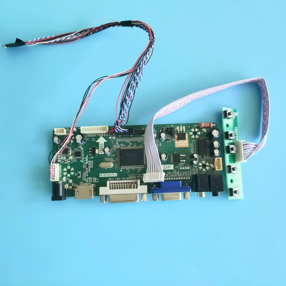 HDMI DVI LED LCD M.NT68676 VGA LVDS плата аудио контроллера дисплей для 40pin LP133WH2(TL)(N1) 1366X768