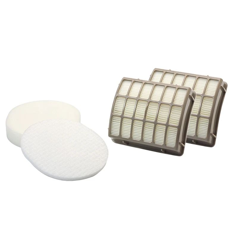 2 Set Replacement Foam and Felt Filter Kit Xff80 for Shark Navigator Vacuum Cleaners. Fits Nv70