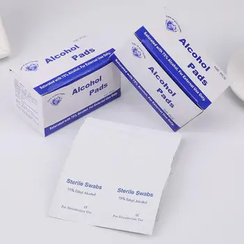 

Tablets Of Clean Alcohol-Sterilized Cotton Wipes Not Irritating Disinfect The Wounds And Instruments Clean 100 Pcs/Box