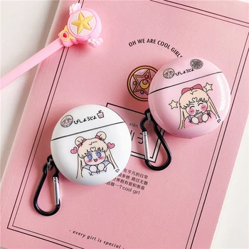 

For Huawei Freebuds 3 Case Fortune Cat Sailor Moon Anime Earphone Cover Fundas For Freebuds Free Buds 3 Kawaii Soft Case YGK