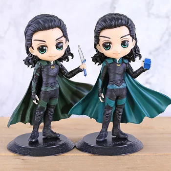 

Marvel Avengers Loki Q Posket Dolls PVC Figure Collectible Q Version Model Toy
