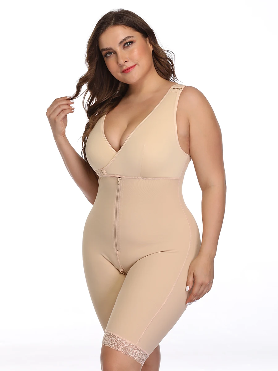 tummy control shapewear Body Shaper Women Slimming Shapewear Plus Size Full Body Shaper Waist Trainer Corset Seamless Butt Lifter faja moldeadora Binder tummy control shapewear