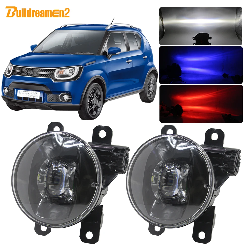 Светодиодный противотуманный светильник Buildreamen2 2 шт. для Suzuki Ignis II 2003 2004 2005 2006 2007