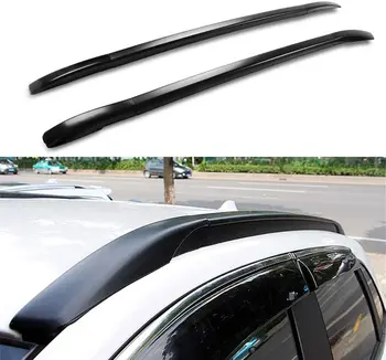 

2Pcs Fit for Mitsubishi- ASX Outlander Sport 2010-2020 Aluminum Roof Rail Rack Side Rail Roof Rail Bar - Black