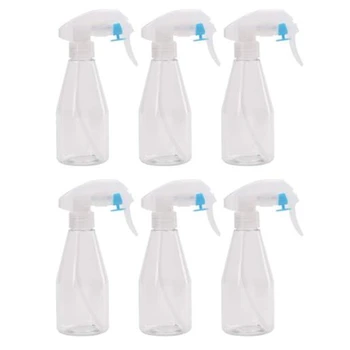 

6 Pcs 200 Ml Leak-Proof Refillable Empty Spray Bottle PET Fine Sprayer for Flowers, Plants and Garden,Etc