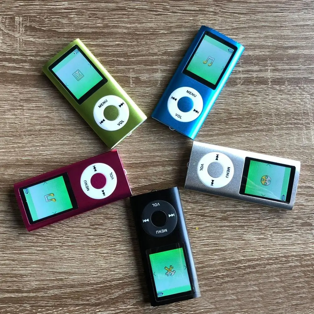 1,8 дюймовый цветной экран MP3-плеер воспроизведение музыки с fm-радио видеоплеер проигрыватель электронных книг