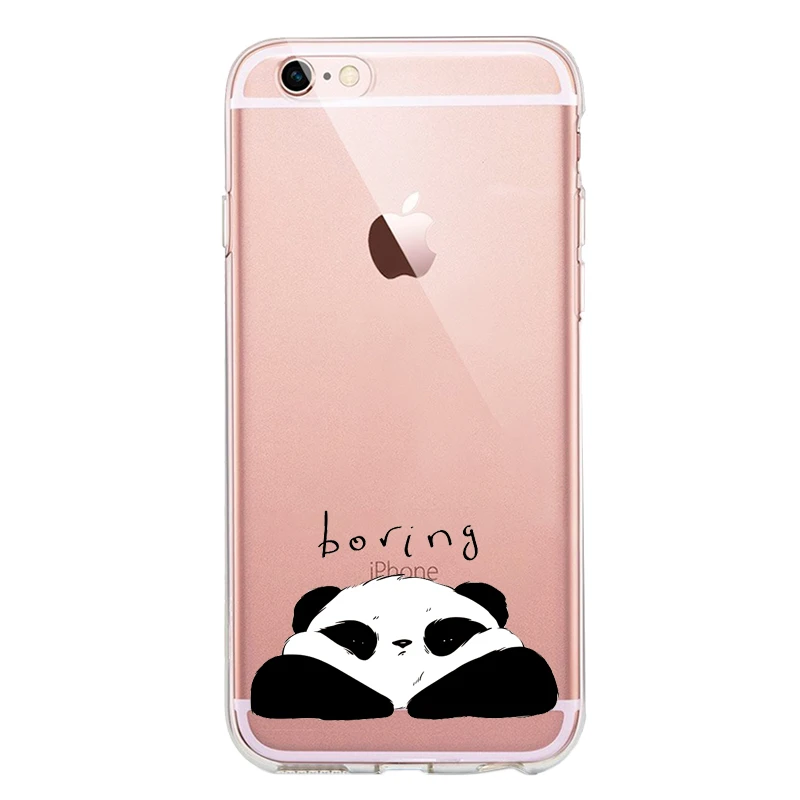 Мягкий ТПУ чехол для iPhone 4, 5, 6, 6s, 7, 8 plus, X, Xs, XR, Max, SE, силиконовый чехол из ТПУ - Цвет: TPU