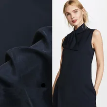 Высококлассная пурпурно-синяя черная Песочная стирка 40 момме Тяжелая креповая шелковая ткань для юбки платья tissu bazin riche getzner telas tissus DIY