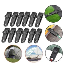 

Heavy Duty Clips Holder Gust Guard Cover Clamp Tarp Clips Heavy Duty Lock Grip Tarp Clamps Awning Cord Clip Pool Tent Fasteners