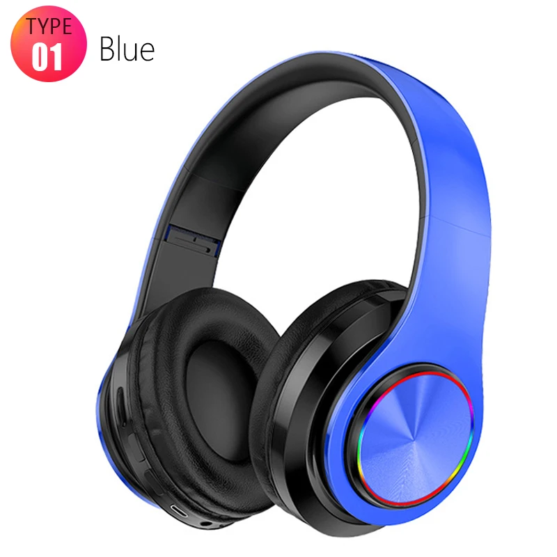 Wireless Headphones 5.0 Bluetooth Earphone with Memory TF Card Audifono Headset for iPhone Samsung Huawei Xiaomi Headphone wireless bluetooth earbuds Earphones & Headphones