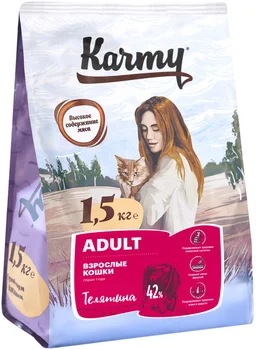 

KARMY KARMY ADULT CAT for adult cats with beef