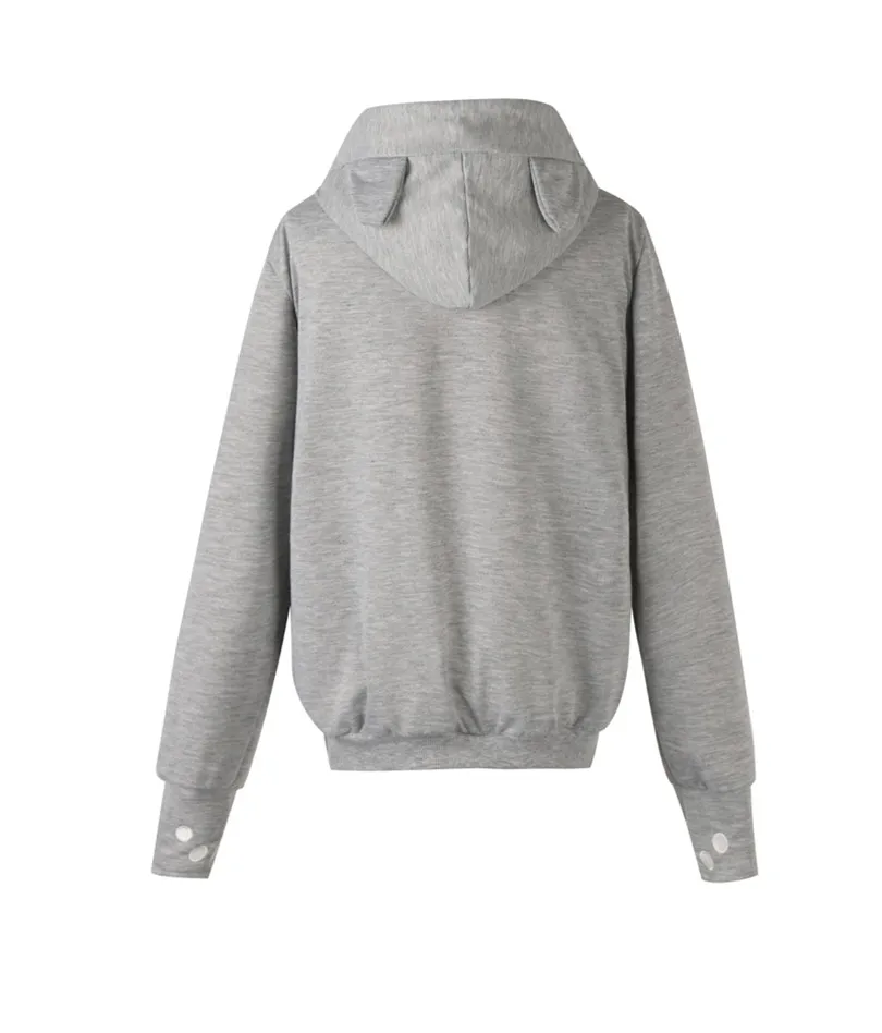 plus size velvet hoodie