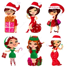 Mới Giáng Sinh Năm 2019 Cô Gái Cắt Chết Tặng Hộp Lớn Mắt Búp Bê Gợi Cảm Nữ Kim Loại Stencil Nổi DIY Thêu Sò Chết(China)