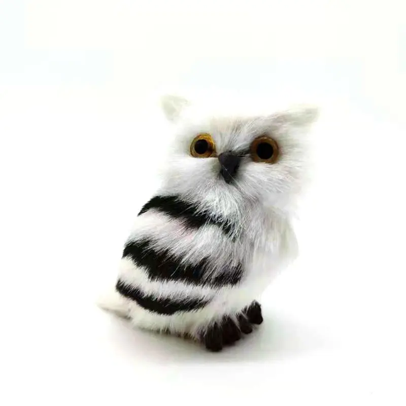 7 см высотой Милая Снежная Сова Hedwig горшки письмо доставка кукла милые игрушки