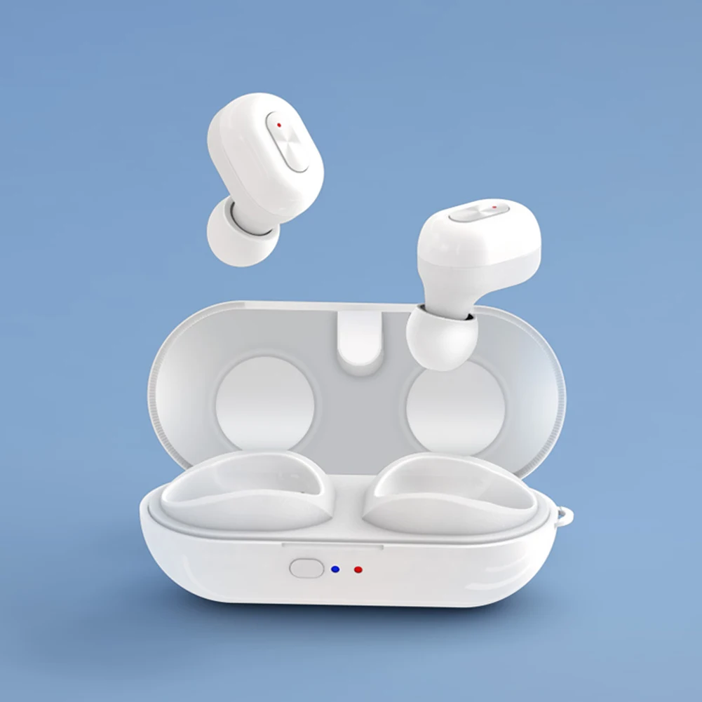 Mini Wireless Bluetooth Headset Stereo Gaming Earphones Wireless TWS Earbuds With Mic Bluetooth 5 0 Earphone For IOS Android