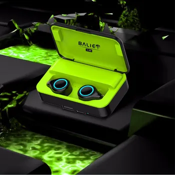 

BT 5.0 mini in-ear Earphones IPX5 waterproof bass adaptive noise reduction high quality wireless sports Earphones #Zer