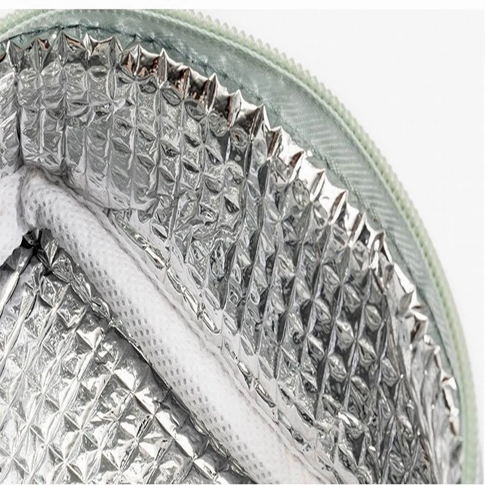 Hot Sale Multifunctional Creative Insulation Bag Portable Ice Bag Thick Aluminum Foil Insulation Lunch Bag with Canvas Tote Bag