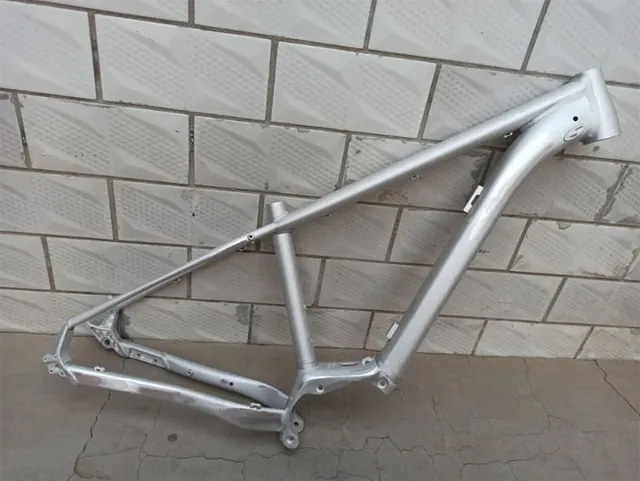 Telaio ebike motore centrale E8000 in alluminio grezzo opaco marca 26  er|Bicycle Frame| - AliExpress