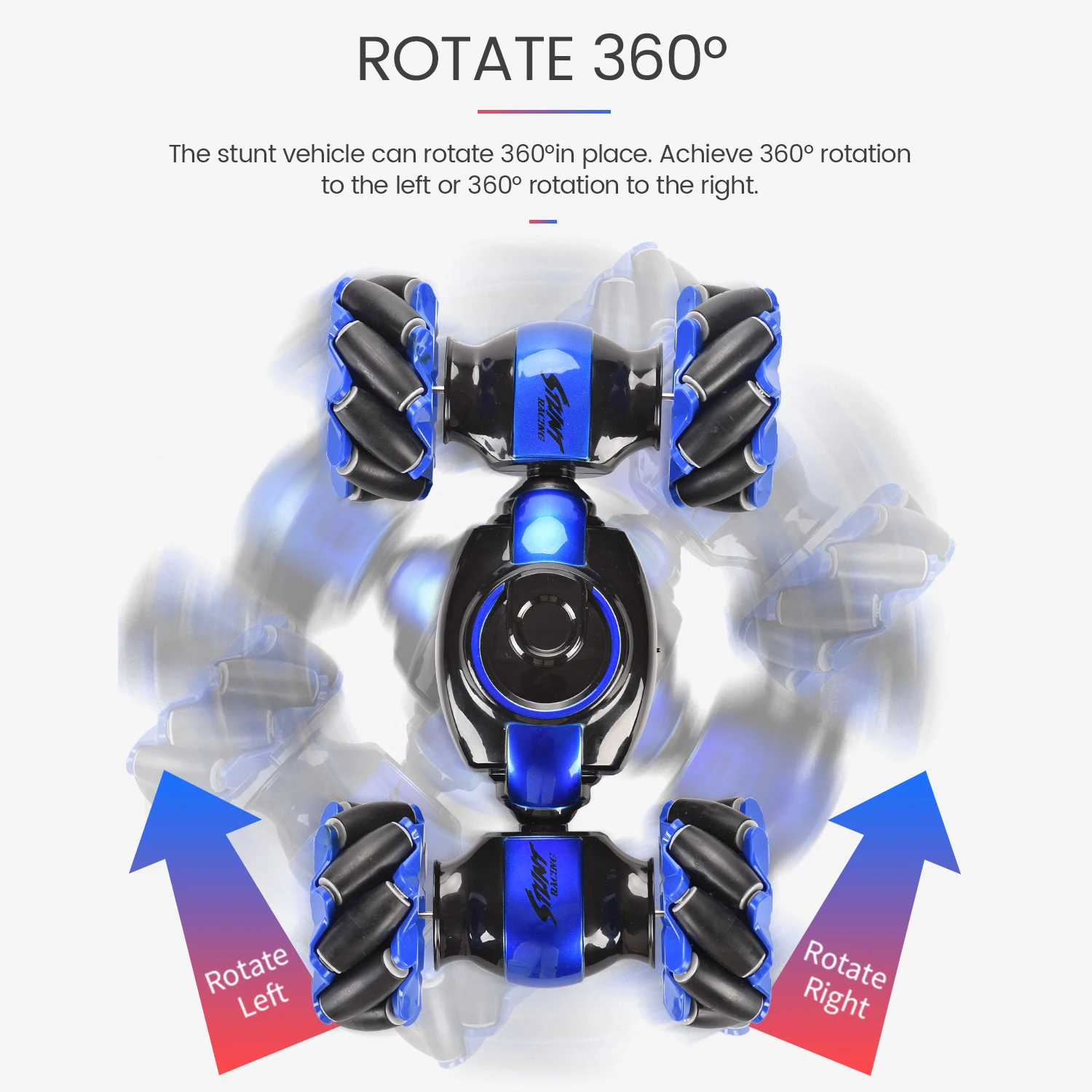 Радиоуправляемая трюковая машина 4WD часы Датчик жестов управление 2,4G RC деформируемый электрический автомобиль вездеход трансформируемый автомобиль авто-демонстрационные игрушки подарки