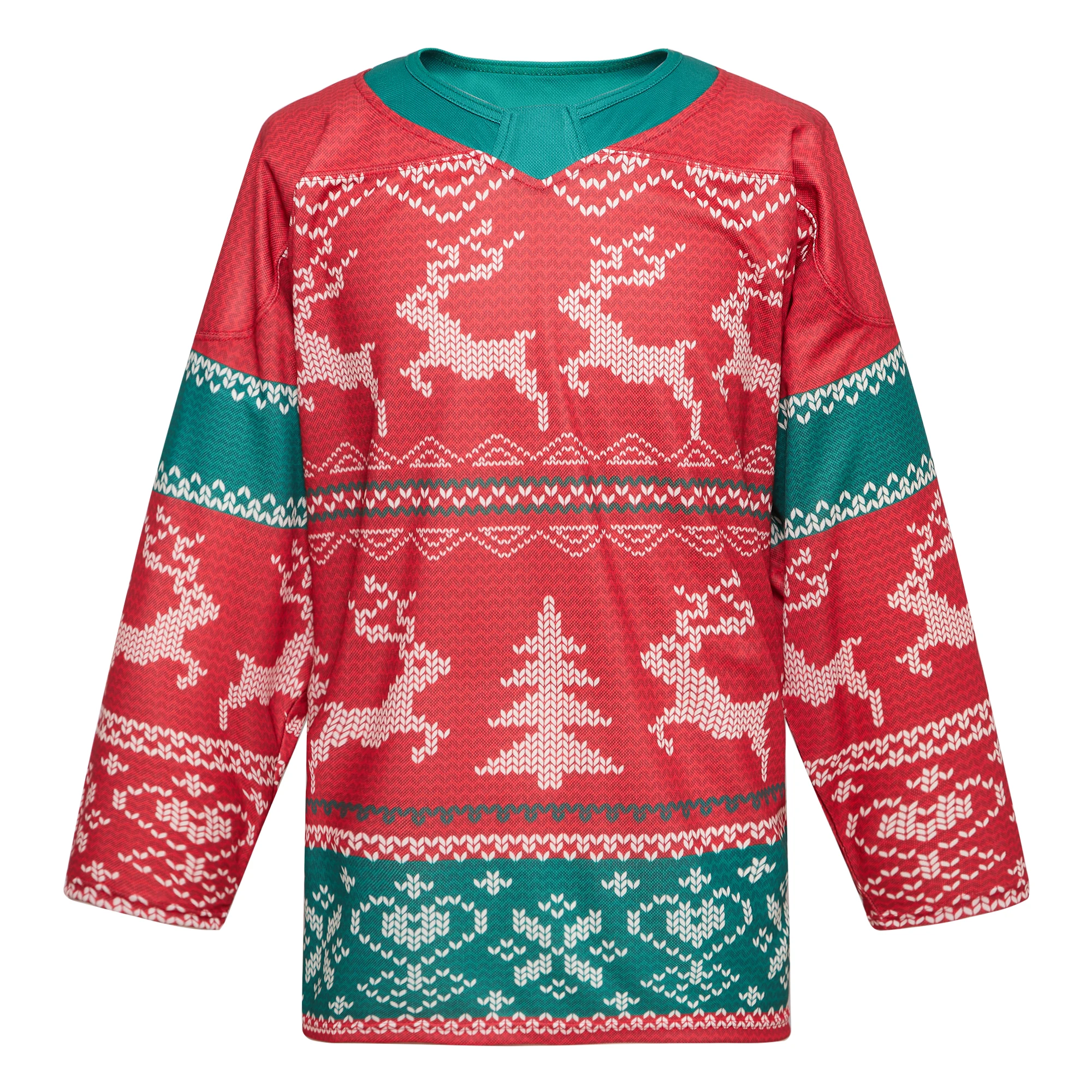 COLDOUTDOOR a set of ugly christmas hockey uniforms( jersey+socks) | Спорт и развлечения