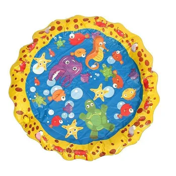 

Inflatable Baby Spray Water Mat PVC Lawn Play Water Cushion Sprinkler Pool