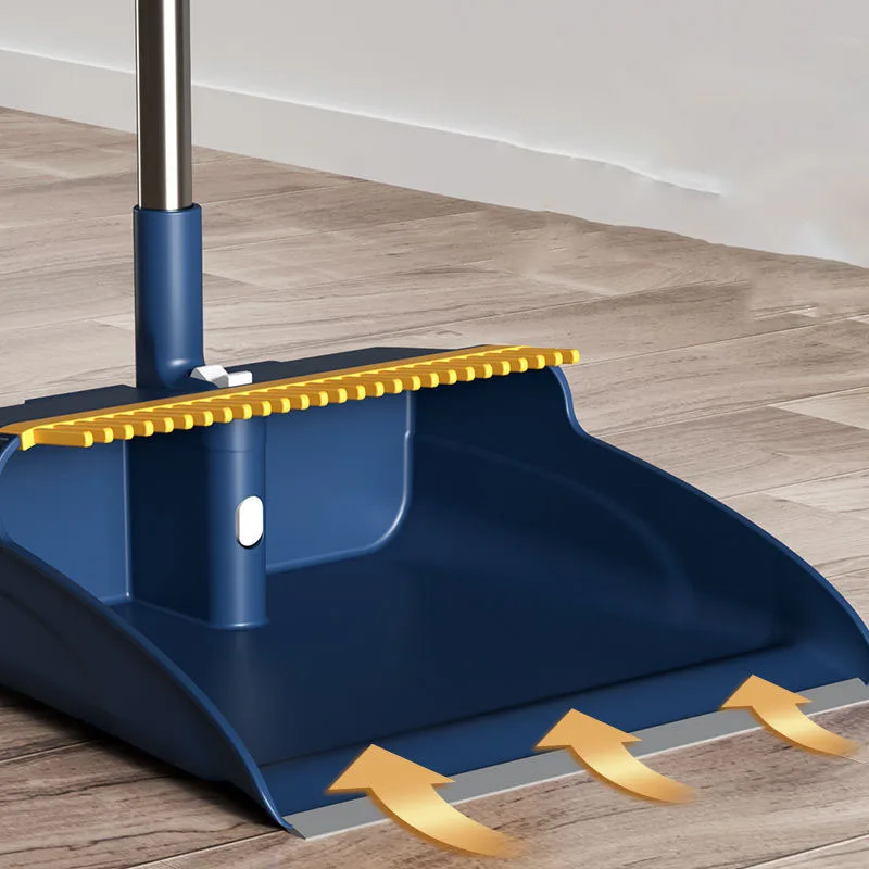 Sweeping Broom, Household Broom, Household Indoor, Foldable Dustpan, Suction Buckle