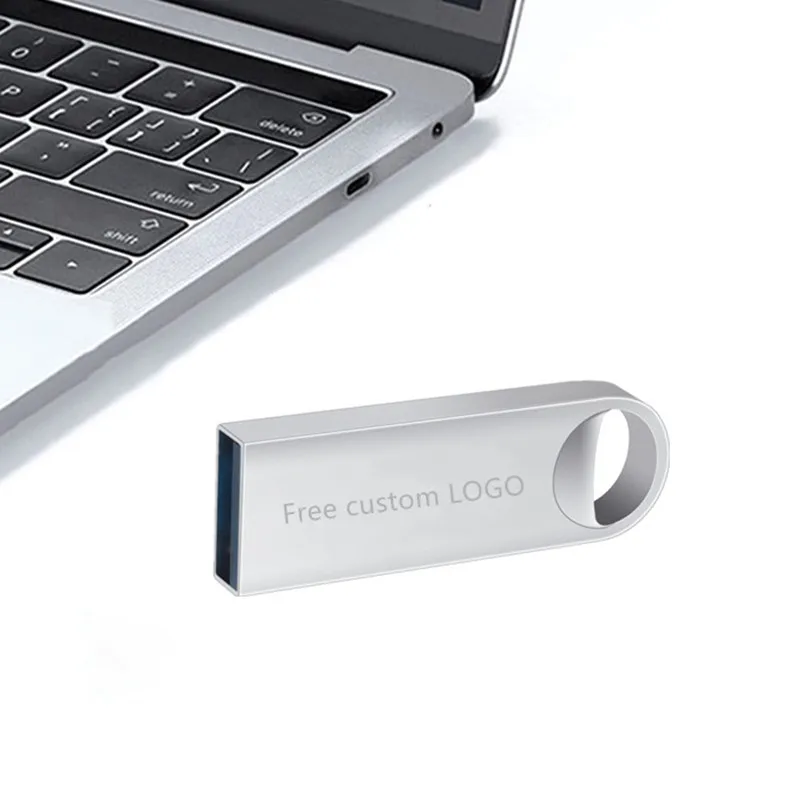 Usb флеш-накопитель 32 ГБ Usb диск 128 ГБ мини металлический Usb 2,0 брелок PC Ручка-накопитель 4 ГБ 8 ГБ 16 ГБ Флешка 64 Гб бесплатный логотип на заказ