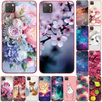 Soft TPU Case for Huawei Honor 9S Cases 5.45” Clear Cute Painting Silicone Phone Back Cover For Huawei Honor9s 9 s 2020 Cases