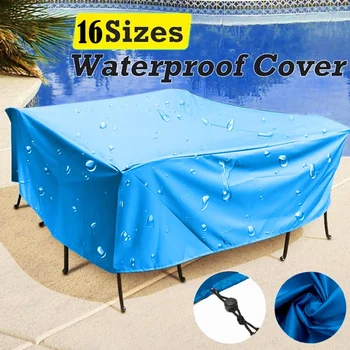 

Waterproof Outdoor Patio Garden Furniture Covers Rain Snow Chair Covers for Sofa Table Chair Dust Proof Cover