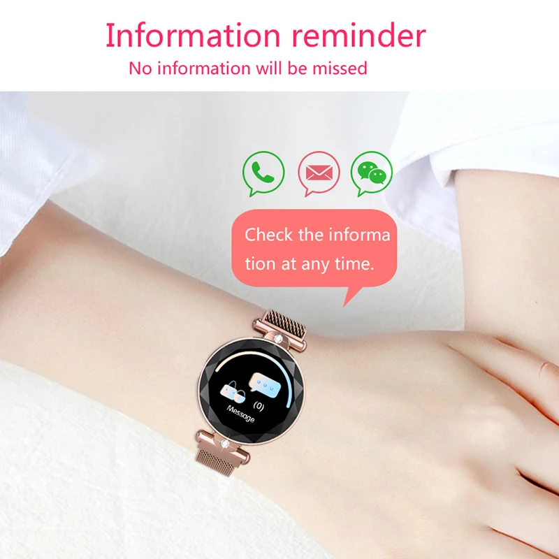 Bluetooth Smart Watch Waterproof TouchScreen Sports Health Watch for Android/ IOS Phones PUO88