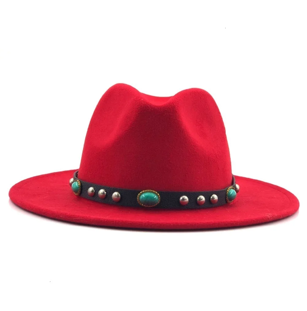 Модная мужская шляпа fedoras Женская мода джаз шляпа лето весна черная Шерстяная Смесь Кепка Уличная Повседневная шляпа
