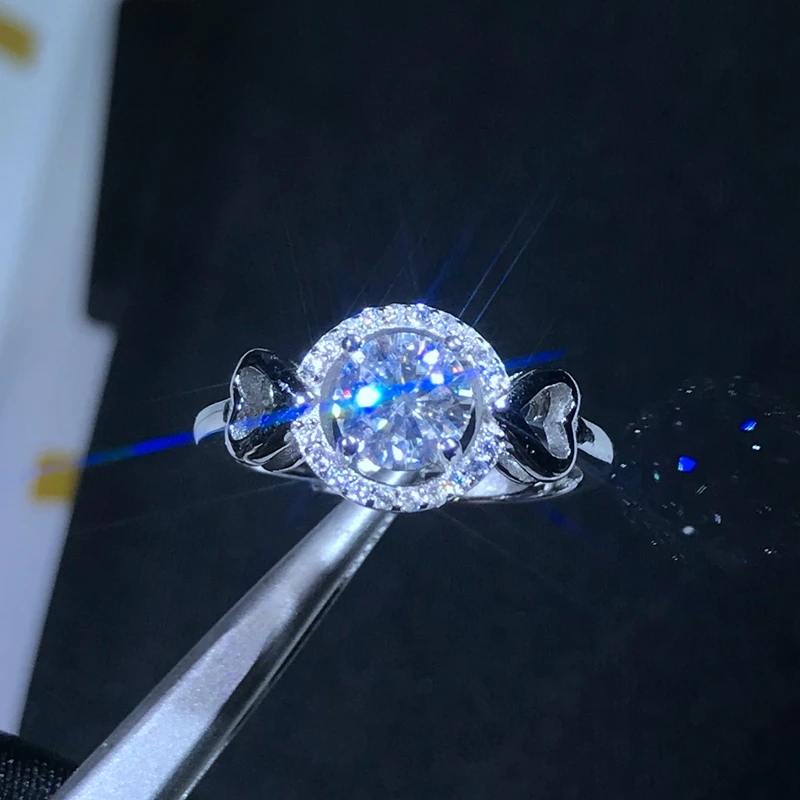 Moissanite, 0,8 карат супер горячие продажи, сравнимые с алмазами, изысканное мастерство