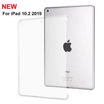 

Redlai Case for New iPad 10.2 Case 2019, Transparent Silicone Shockproof Cover for iPad 7th Generation 10.2-inch Back Cover