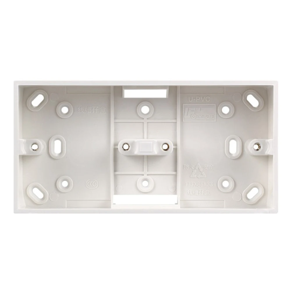 

86Type External Mounting Box for 86mm*86mm Standard Switches and Sockets Apply For Any Position of Wall Surface