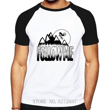 

2019 Latest design Follow Me MTB men T Shirt Short Sleeve Tee Shirt Letters Printed Tops European size