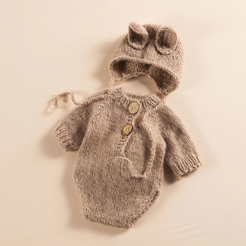 Pcs pagliaccetto lavorato a maglia cappello pagliaccetto Set