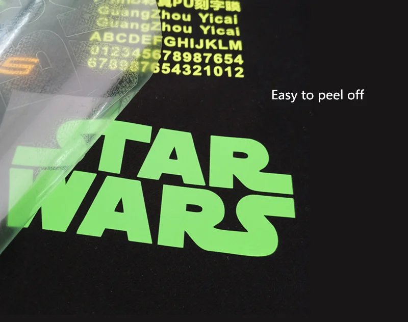 True PU Heat Transfer Vinyl Film 描述 (2)