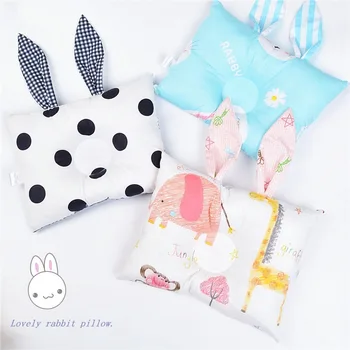 

Baby Pillows Bedding Anti-deviation Rabbit Shaped Pillow Nursing Pillows Home Decor Pillow Cushion Cotton Bedding Kids Pillow