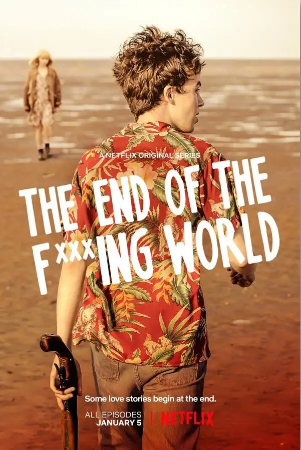 The End of the Fing World Netflix TV Series Show Художественная печать Шелковый постер домашний