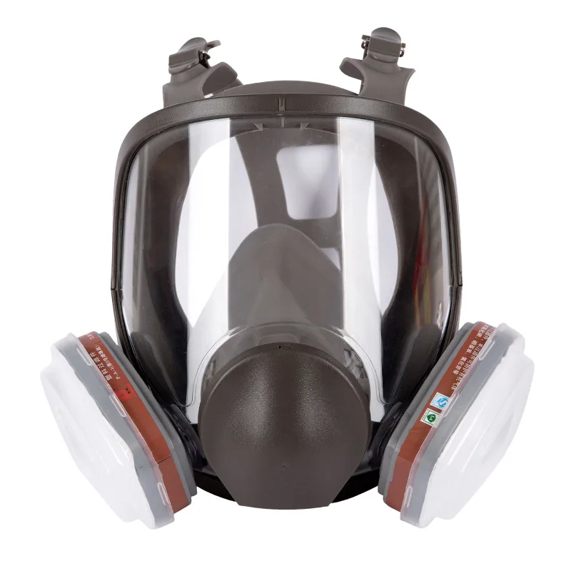 

Full Mask Respirator Pesticide Protection Dust 6800 Gas Mask Combination Filter With Filter Cotton / Filter Box