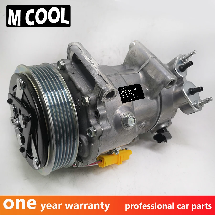 Для компрессора переменного тока для Peugeot 307 308 807 406 607 Citroen C4 9651911480 6453QL 9671216780 9800839580