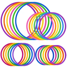 

5Piece Plastic Hoop Ring Toss Game Carnival Outdoor Toys For Children Boys Girls Adult Jeux Enfant Buitenspeelgoed