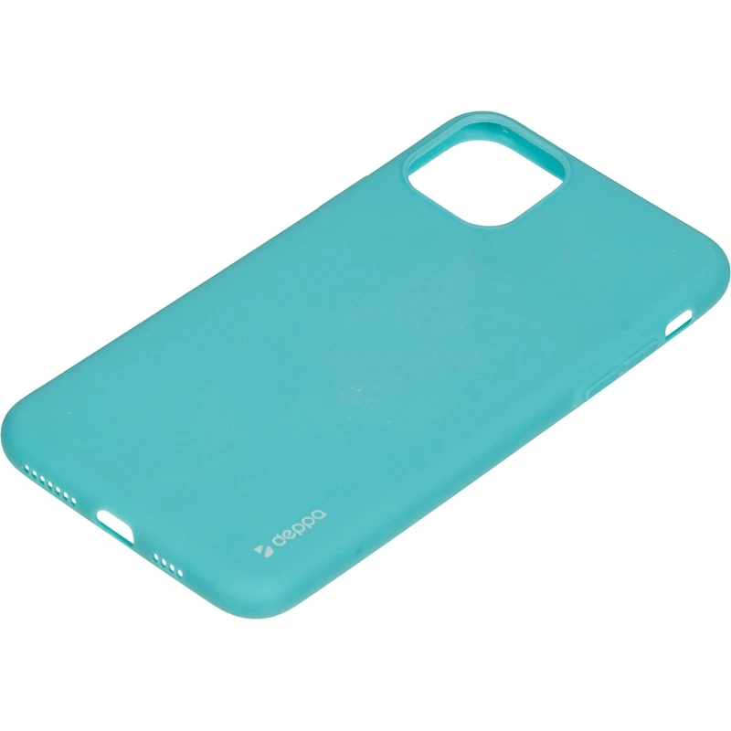 Чехол (клип кейс) DEPPA Gel Color Case для Apple iPhone 11 Pro Max мятный (87249)|Бамперы| |