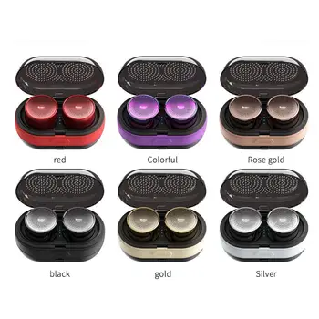 

Mini Bluetooth Speaker Outdoor TWS Heavy Bass Portable Charging Warehouse 5.0 Small Stereo 360 Surround Aluminum Alloy