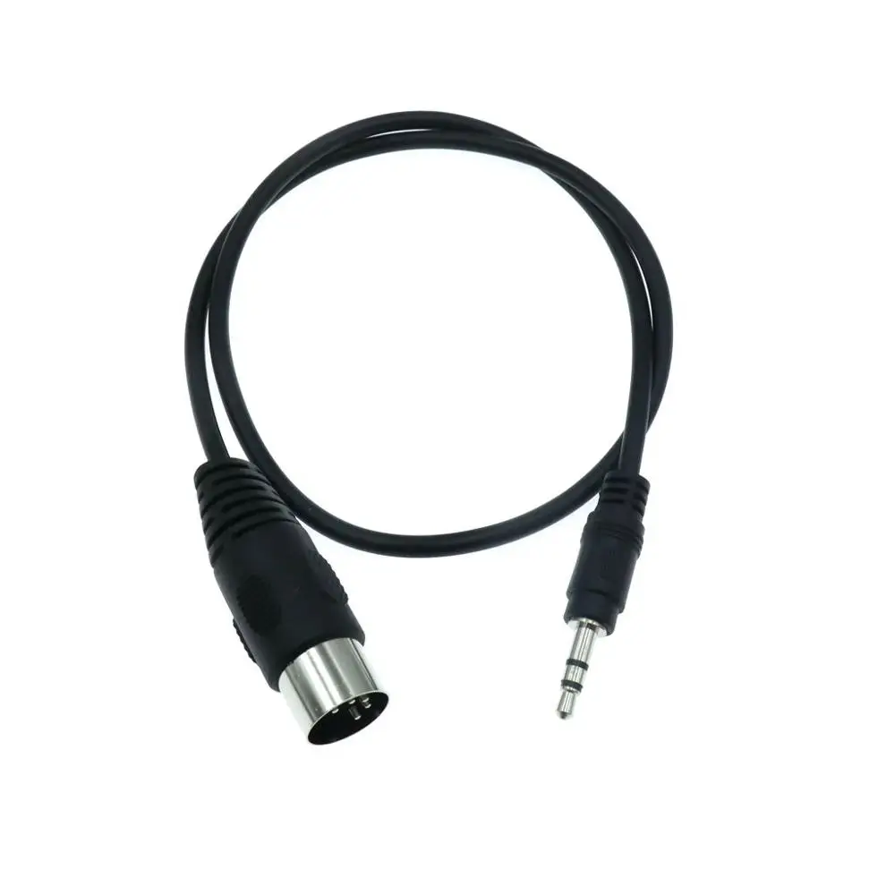 3.5mm stereo jack audio cable Din 5 pin MIDI male plug high quality