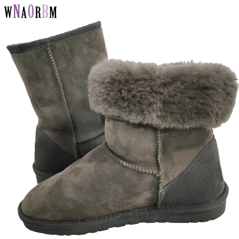 genuine sheepskin boots womens