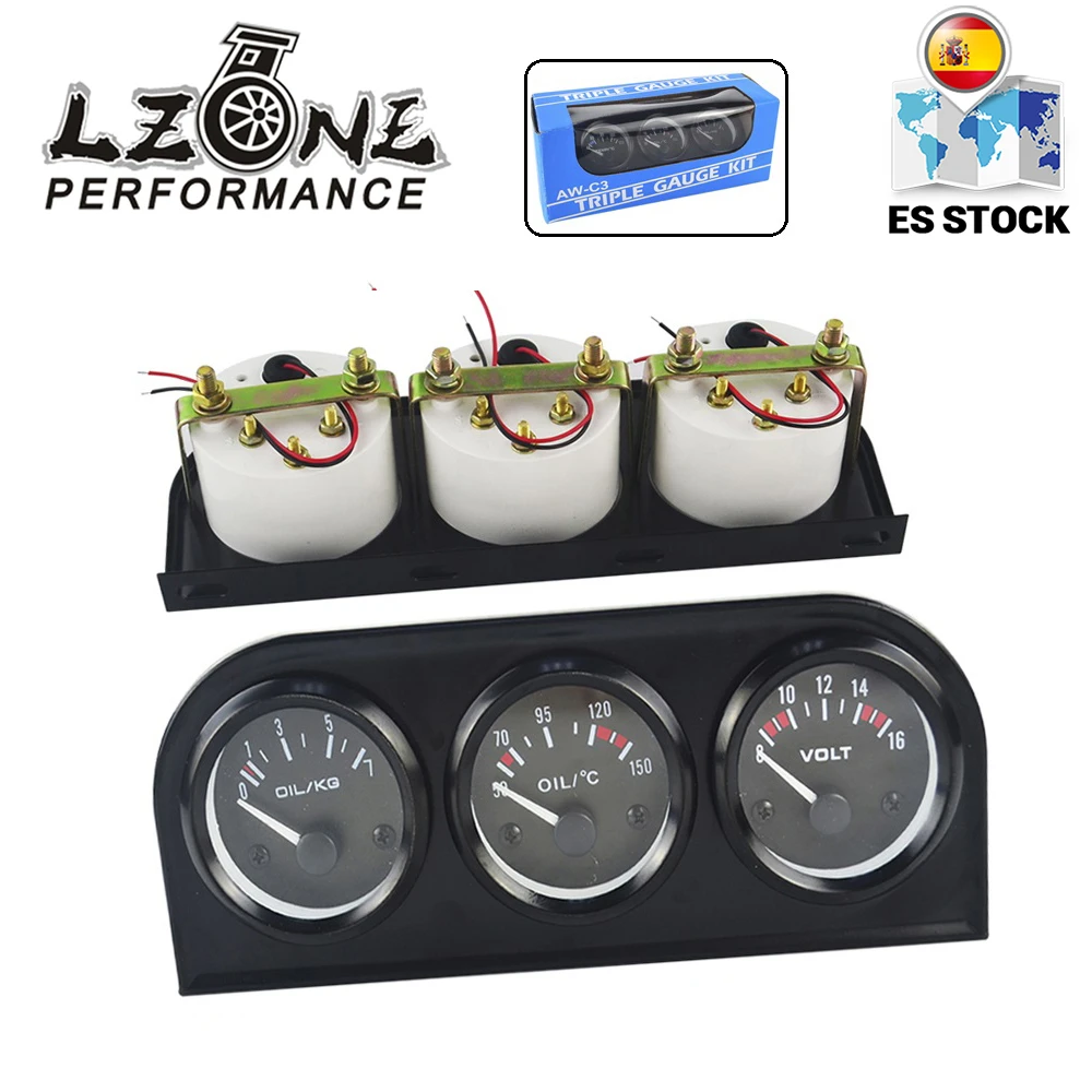 52mm Black Waterproof Oil temperature gauge ideal Kit Car or Marine 52mm Black Waterproof Oil temperature gauge ideal Kit Car or Marine